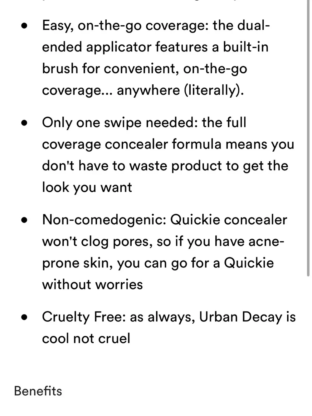 Urban Decay Naked Quickie Multi-Use Concealer